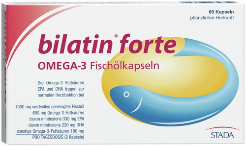 Bilatin forte Omega-3 Fischölkapseln